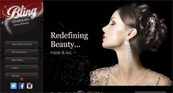 Desktop Screenshot of blingsalon.com