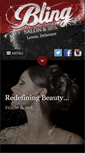 Mobile Screenshot of blingsalon.com